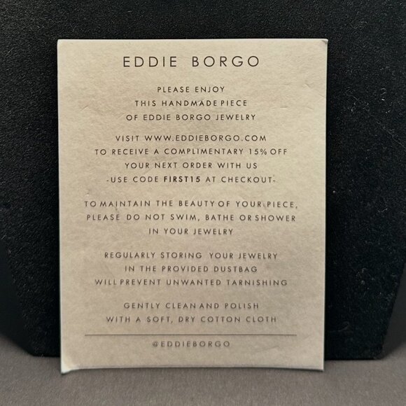 Eddie Borgo 12K Gold Supra Link Necklace - NIB - Picture 2 of 5